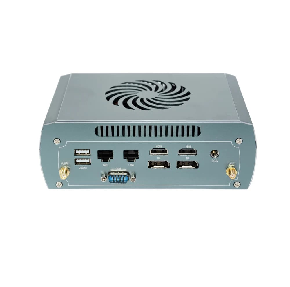 AMD Fan Mini PC Ryzen 7 R5 7640U Win 11 Dual 2.5G i226V LAN Firewall 2