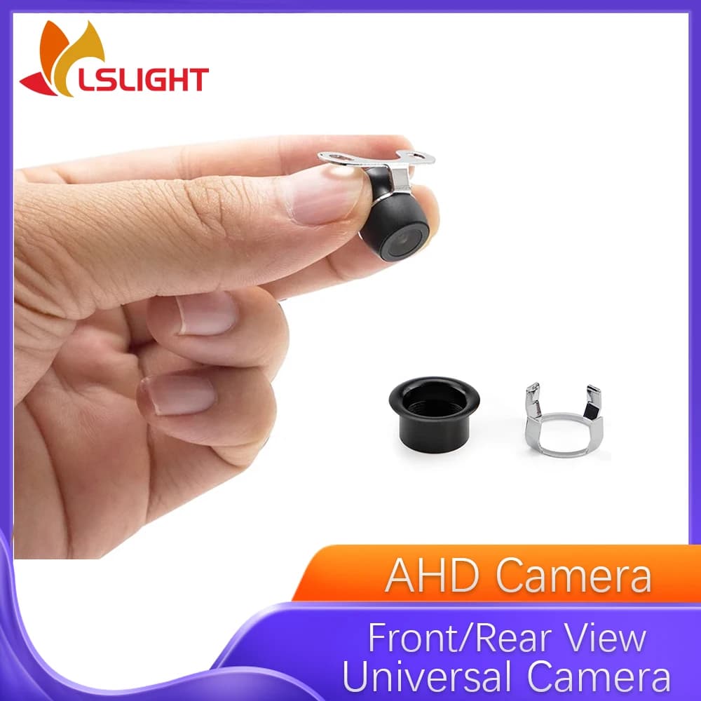 Car Front Rear View Camera AHD 720P Night Vision IP67 Waterproof 170°