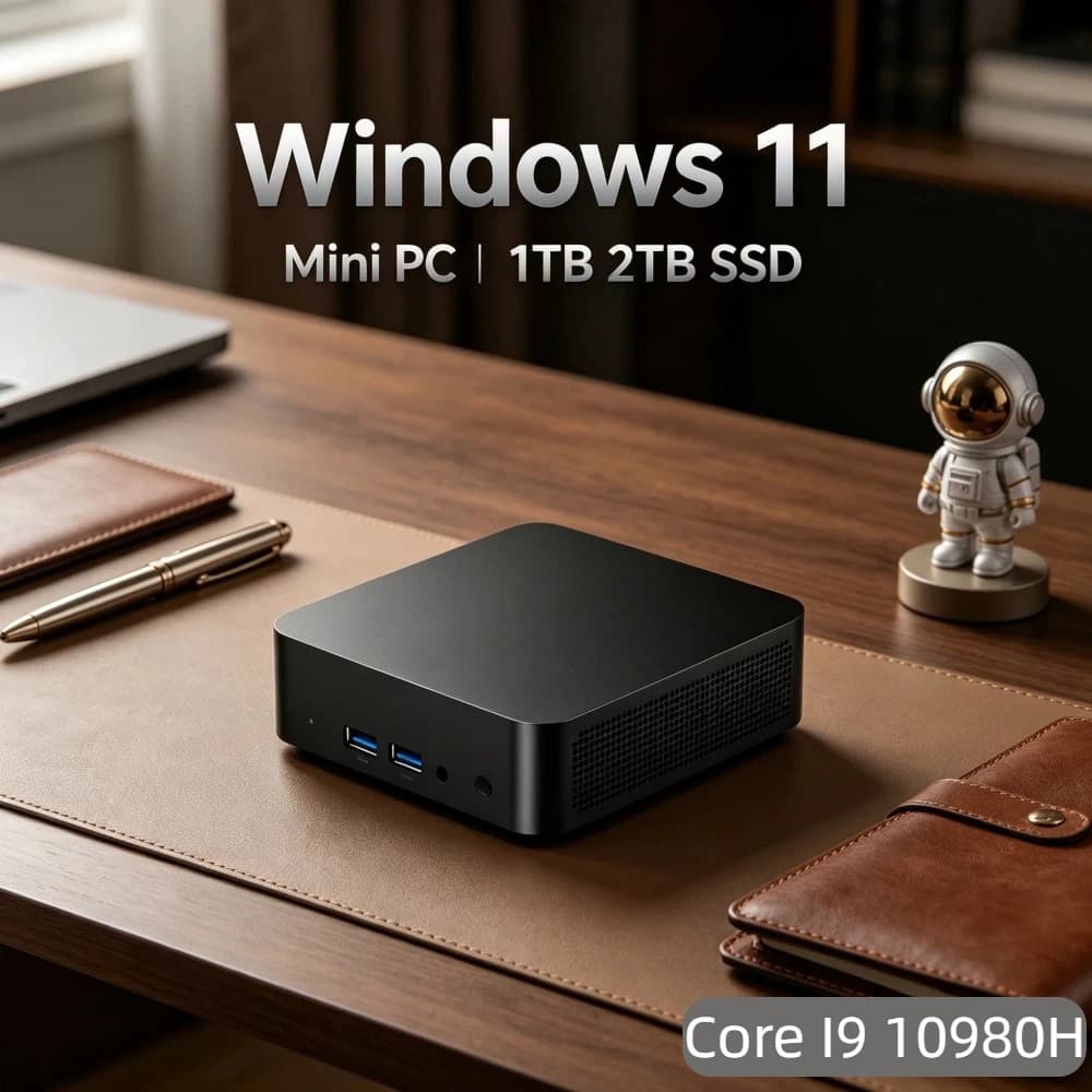 Glorious Core I9 Windows 11 Pro Mini PC 32GB RAM 1TB 2TB SSD WiFi 6 BT5.2 4K