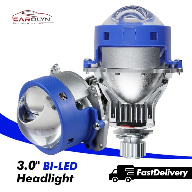 2PCS CANBUS P70 LED Laser Projector Lens Bi Headlight Non-destructive