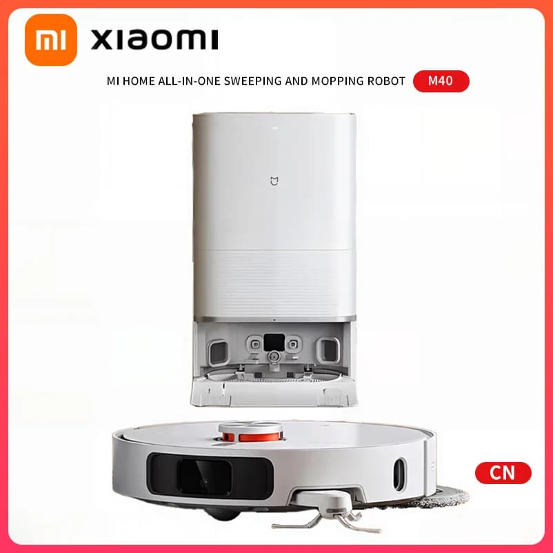 Xiaomi Robot Vacuum And Mop M40 Lidar Navigation Auto Dust Emptying &