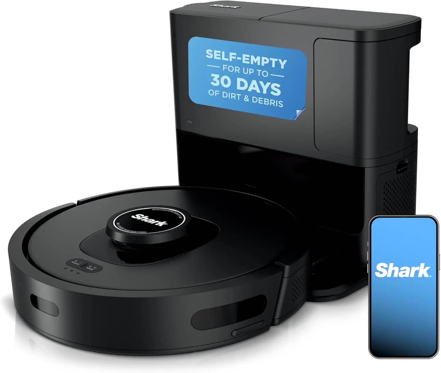 Shark AV2501S AI Robot Vacuum Matrix Clean Home Mapping 30-Day