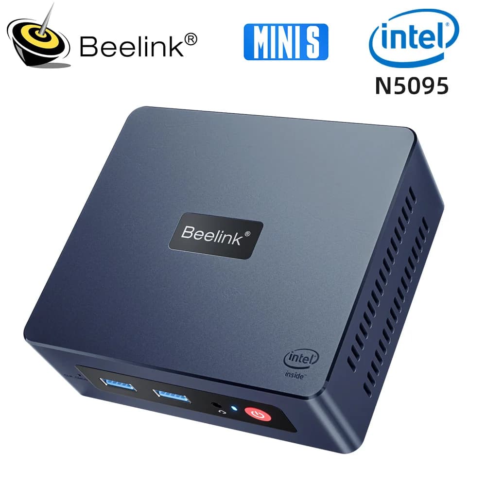 Beelink Min S N5095 S12 N95 S13 N150 Mini PC Win11 Intel 11TH Gen Jasper Lake 8GB 16GB