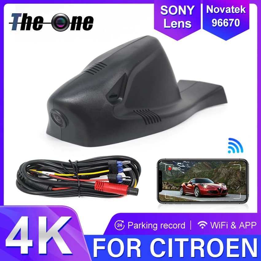 Car DVR WiFi Video Recorder Dash Cam Camera For Citroen ds5 UHD 4K