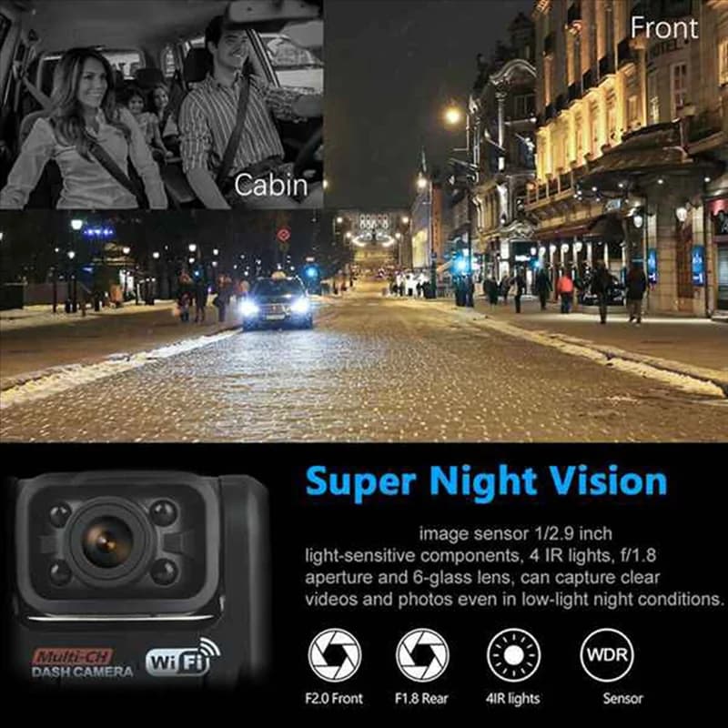 Car Driving Camera Car DVR Video Car Dash Cam Parking Car Monitor Car Driving Recorder