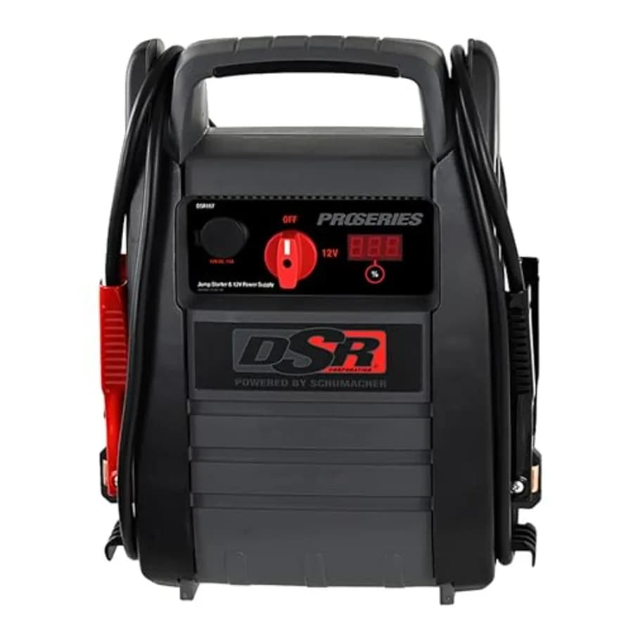 DSR Proseries Car Battery Jump Starter Power Station - 2250 Peak Amp 12V