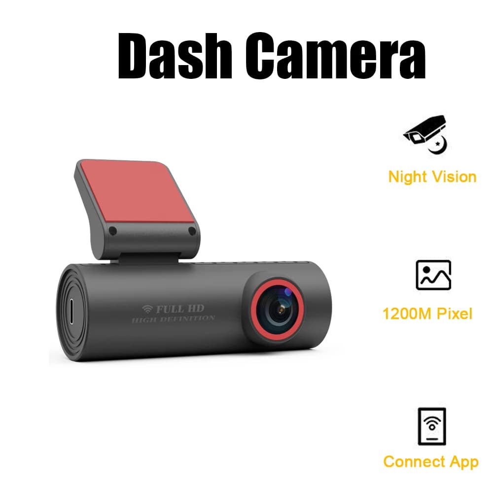 WA09 4K HD Night Vision Dashcam WiFi Mobile Phone Interconnection 150°
