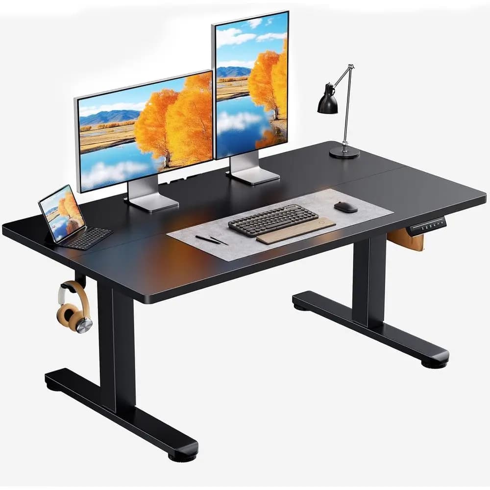 Adjustable Height Desk 18.9-28.4 Inches 48x24 Electric Standing For